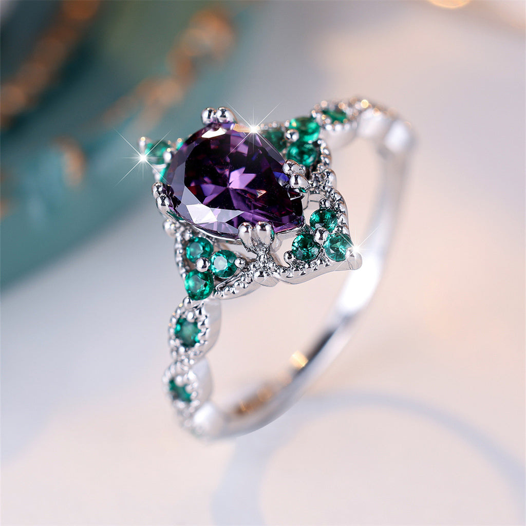 Veyra Ring Wassertropfen – Elegant & Schlicht