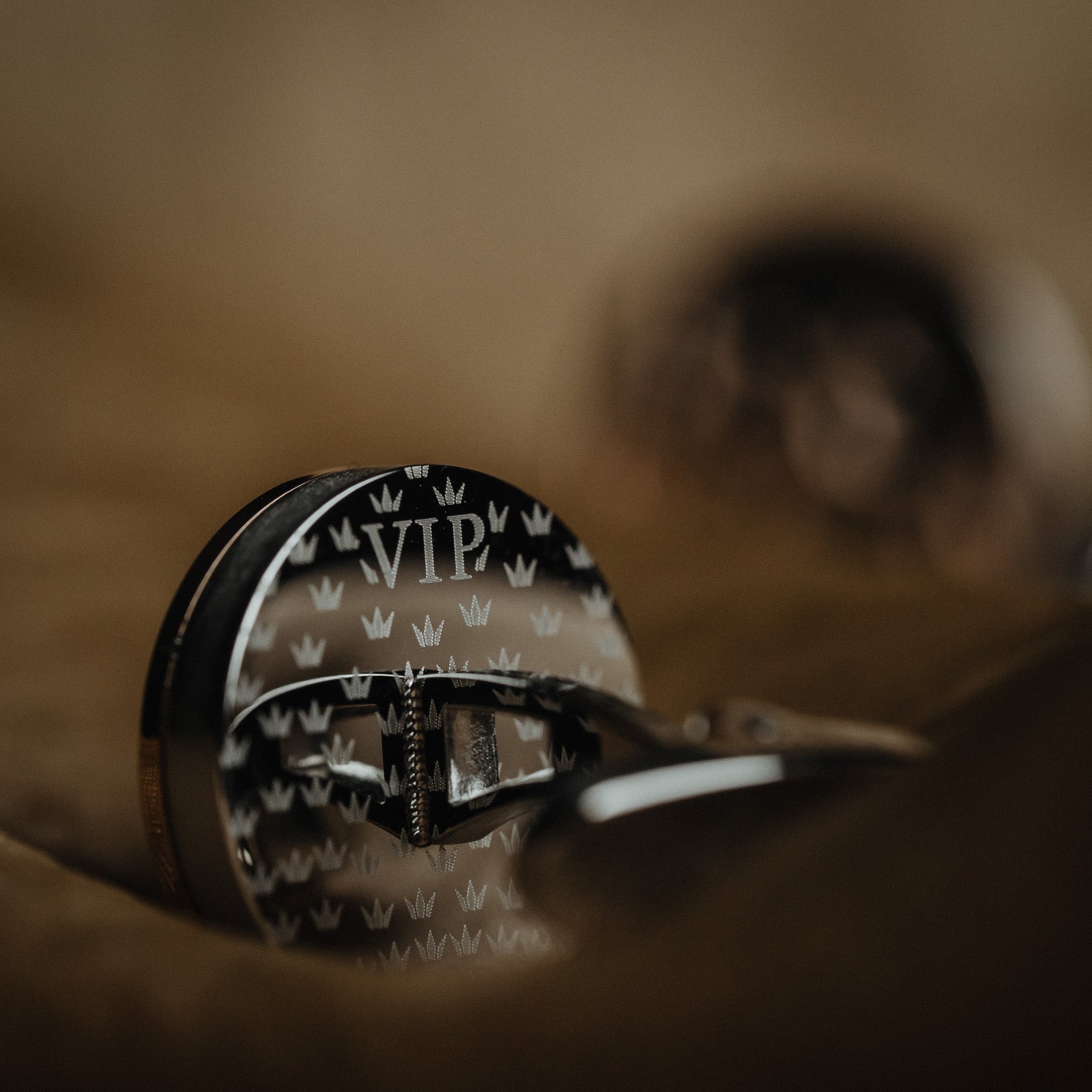 Veyra Manschettenknöpfe Silber & Braun – Eleganz für den Herrn