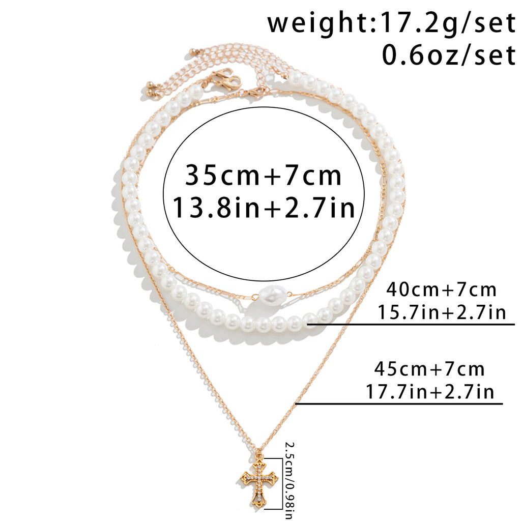 Veyra Halsketten-Set Seestern & Perle – 3-teilig