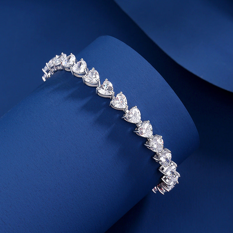 Veyra Moissanite Tennis Bracelet – 925 Sterling Silver