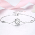 Veyra Lebensbaum Armband – 925 Silber mit Zirkonia Damen