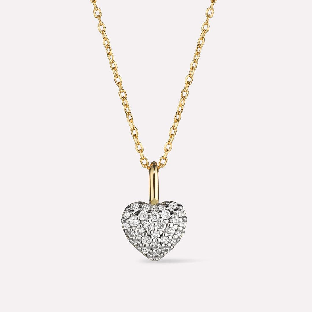 Veyra Halskette Herz – 18K Gold Edelstahl