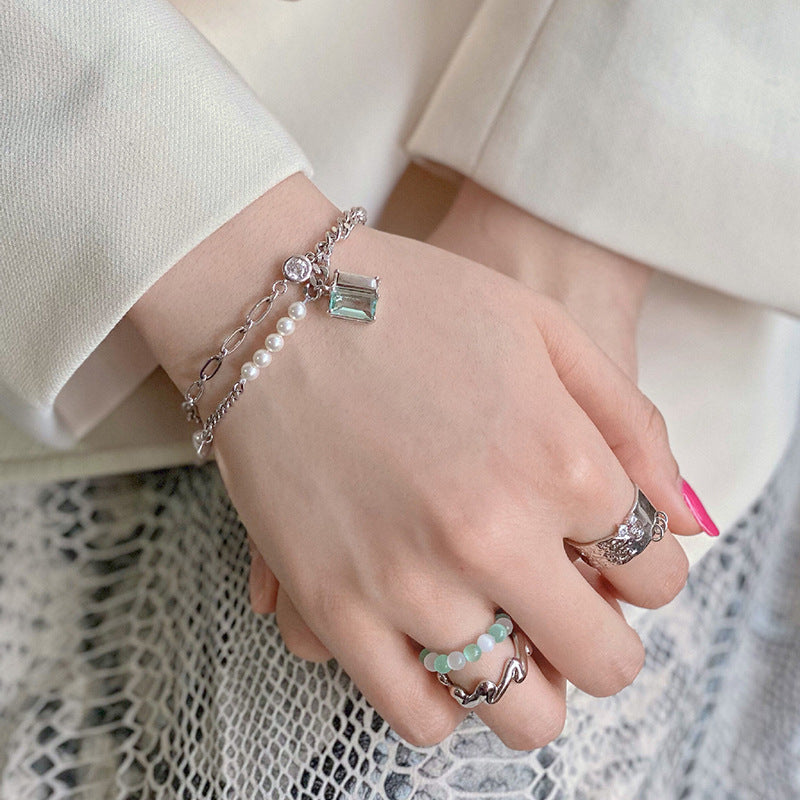 Veyra Armband Zirkonia Chain – Light Luxury